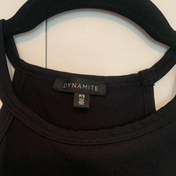 Dynamite high neck cropped tank - Picture 2 of 3